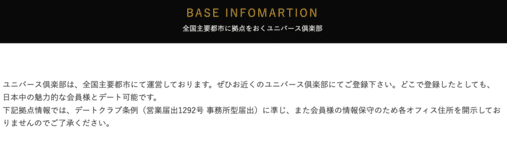 デートクラブ条例に則った届出